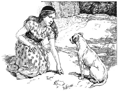 &lsquo;The little white dog seemed to bend his head in thought.&rsquo;