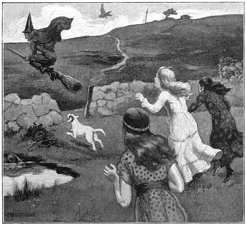 &lsquo;Over the moor and across the downs they all went.&rsquo;