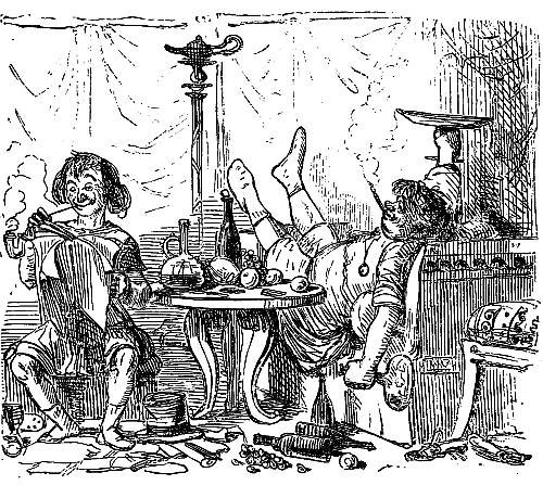 Terence reading his Play to C�cilius.