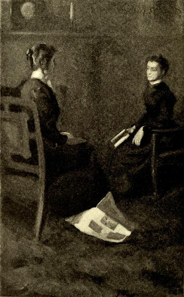 "The best of all were the cosey talks we had in the twilight."

Frontispiece.