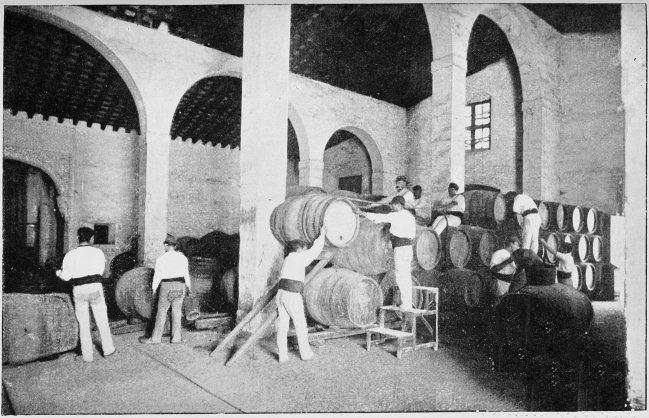 Plate XXXVII.

IN A JEREZ BODEGA.

Page 328.