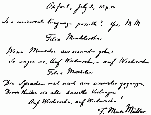 hand-written letter