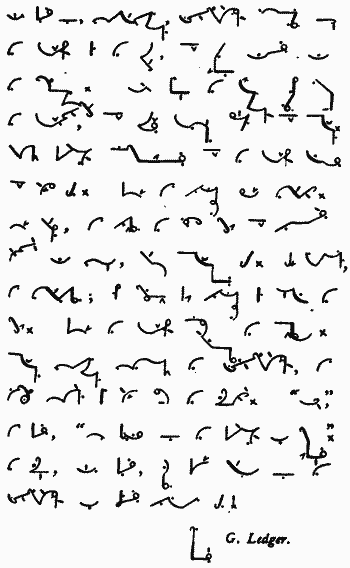 Pitman Shorthand