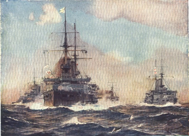 BATTLESHIPS MAN&OElig;UVRING