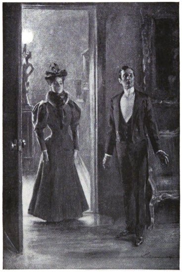 "SHE ALMOST SHIVERED, THE PLACE SEEMED TO HER SO
CHEERLESS"