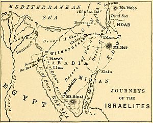 JOURNEYS OF THE ISRAELITES