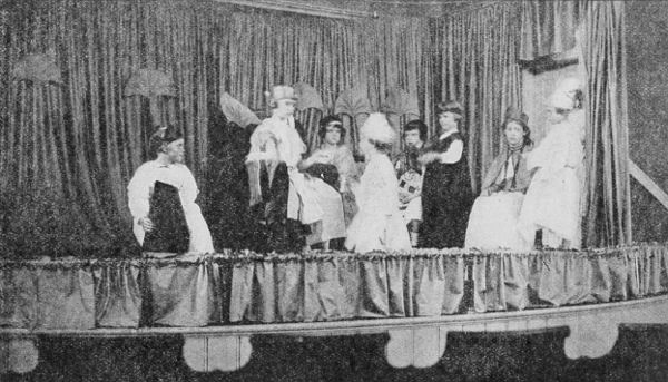 Fig. 1&mdash;Pharaoh's court