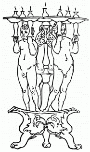 FIG. 29&mdash;Ornament. From the “Hypnerotomachia Poliphili.”
Venice, 1499.