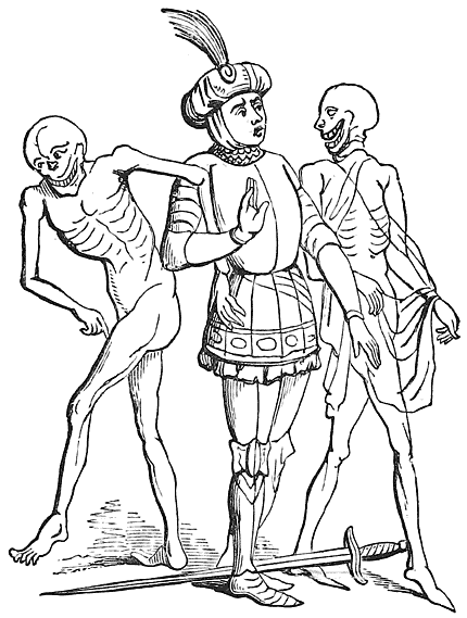Fig. 20.&mdash;The Knight and Death.