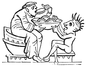 Fig. 30.&mdash;Monkish Gluttony.