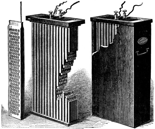 Plant�'s storage battery
