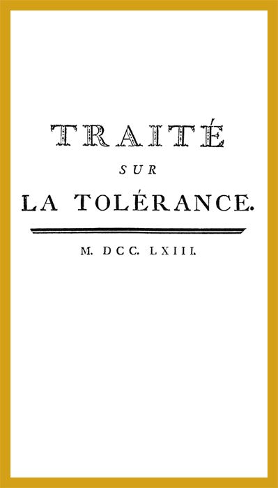 Trait� sur la tol�rance