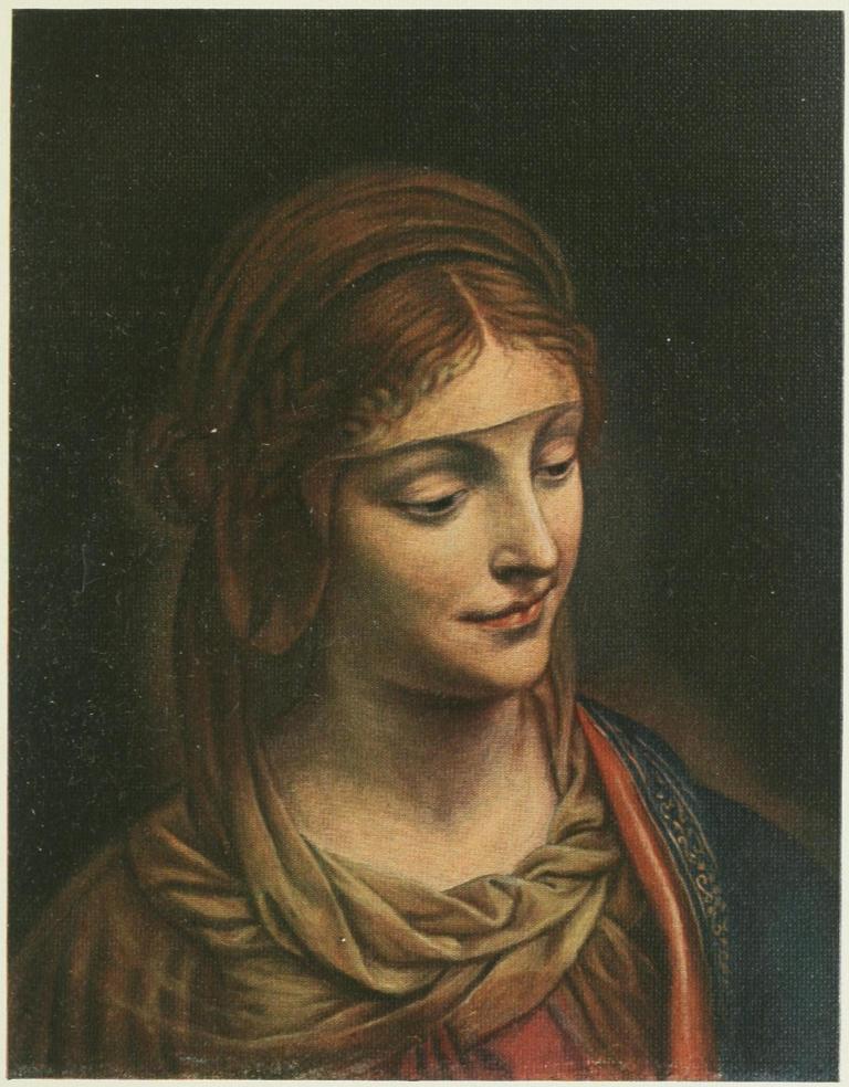 PLATE VII.&mdash;HEAD OF VIRGIN