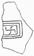 No. 110.

Fragment of Pottery, with the Suastika, from the lowest Stratum (14
M.).