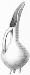 No. 126. Terra-cotta Pitcher of a frequent form (6
M.).