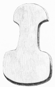 No. 163. One of the largest marble Idols, found in the
Trojan Stratum (8 M.).