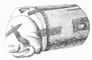 No. 174.

A Lion-Headed Sceptre-handle of the finest crystal: found on the Tower
(8 M.).