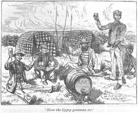 &lsquo;Here the Gipsy gemman see.&rsquo;