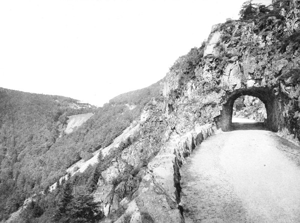 La Schlucht.  The Tunnel on the Road to M�nster.