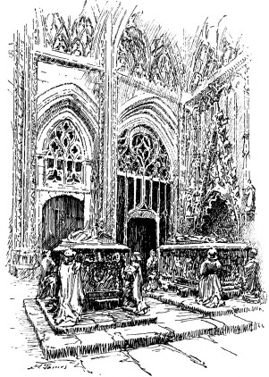 TOMBS OF COUNT ALVARO DE LUNA AND WIFE, THE CATHEDRAL,
TOLEDO