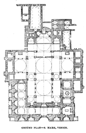GROUND PLAN&mdash;S. MARK, VENICE.