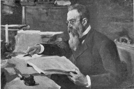 RIMSKY-KORSAKOV
From a portrait by Repin