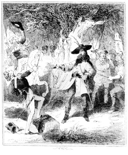 Courtenay shooting Lieut. Bennett.
P. 454.