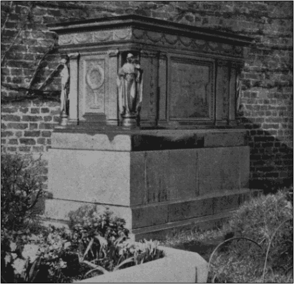 WHISTLER'S GRAVE IN CHISWICK CEMETERY ADJOINING
CHISWICK CHURCHYARD