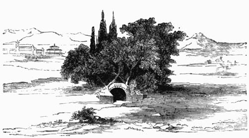Illustration: Fig. 1.&mdash;Entrance to the Catacomb of St. Priscilla.