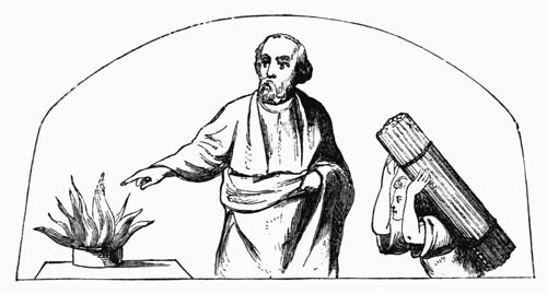 Illustration: Fig. 68.&mdash;The Sacrifice of Isaac.