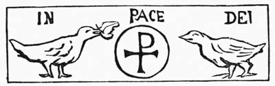 Illustration: Fig. 42.&mdash;Symbolical Doves.