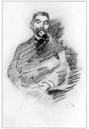 PORTRAIT OF ST&Eacute;PHANE MALLARM&Eacute; (LITHOGRAPH)