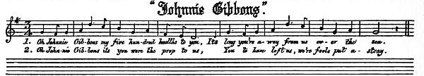 Music: The Unicorn:  Johnny Gibbons