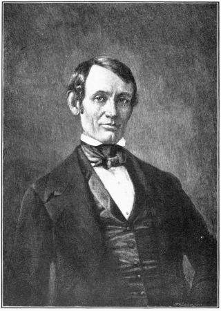 ABRAHAM LINCOLN

From a woodcut by T. Johnson after a daguerreotype owned by Mr. Robert
T. Lincoln