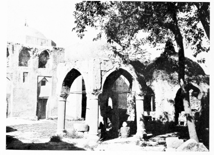 Fig. 187.&mdash;JEZÎRET IBN ’UMAR, FOUNTAIN OF MOSQUE.