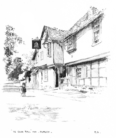 Image unavailable: &ldquo;YE OLDE BELL&rdquo; INN. HURLEY.