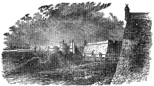 Image
unavailable: Land Approach to Fort Marion.