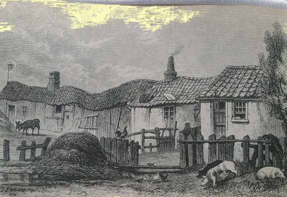 Tucker&rsquo;s cottage.  The Oldest House in Kensington
Potteries
