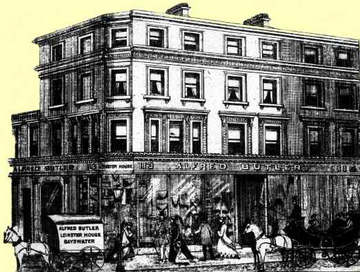 Picture of Alfred Butler&rsquo;s Leinster house, Bayswater