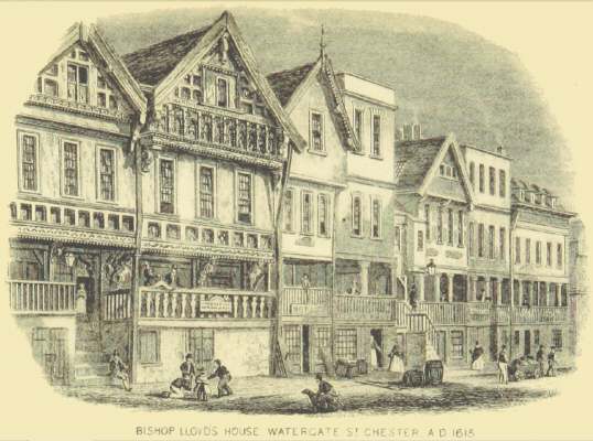 Bishop Lord&rsquo;s House Watergate St. Chester A.D. 1615