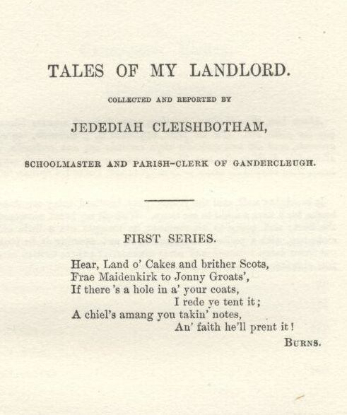 First Series