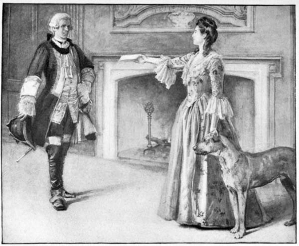 “Is that letter to the Comtesse des Forges, one of my friends—my friends,
Mon Dieu!—yours, or is it not?