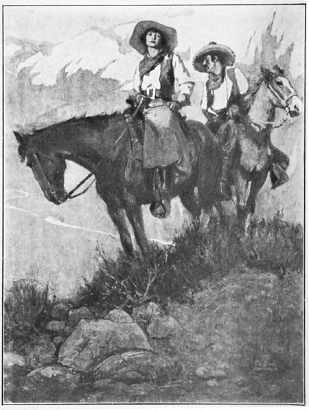 THE NEXT MORNING SHE WAS EARLY ON HER HORSE AND SHE WORE HER
WORN AND MELLOW CORDUROYS