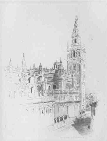 23 the Cathedral and Tower of The Giralda