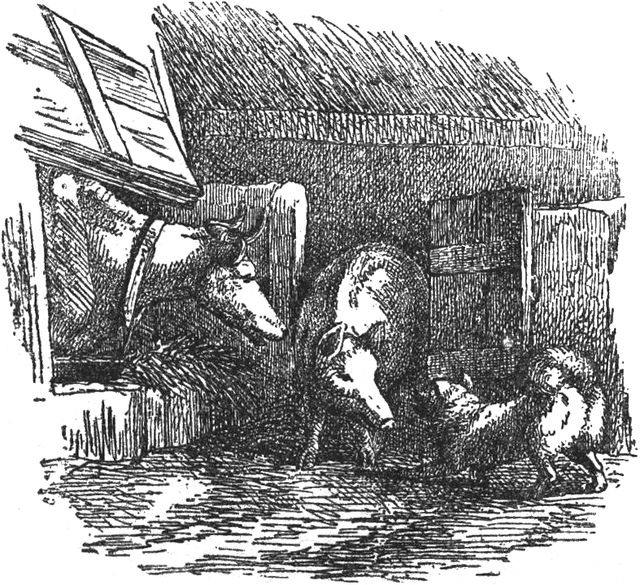Lithographie aus 'Noch
  50 Fabeln'