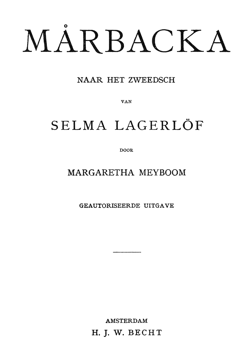 Oorspronkelijke titelpagina.