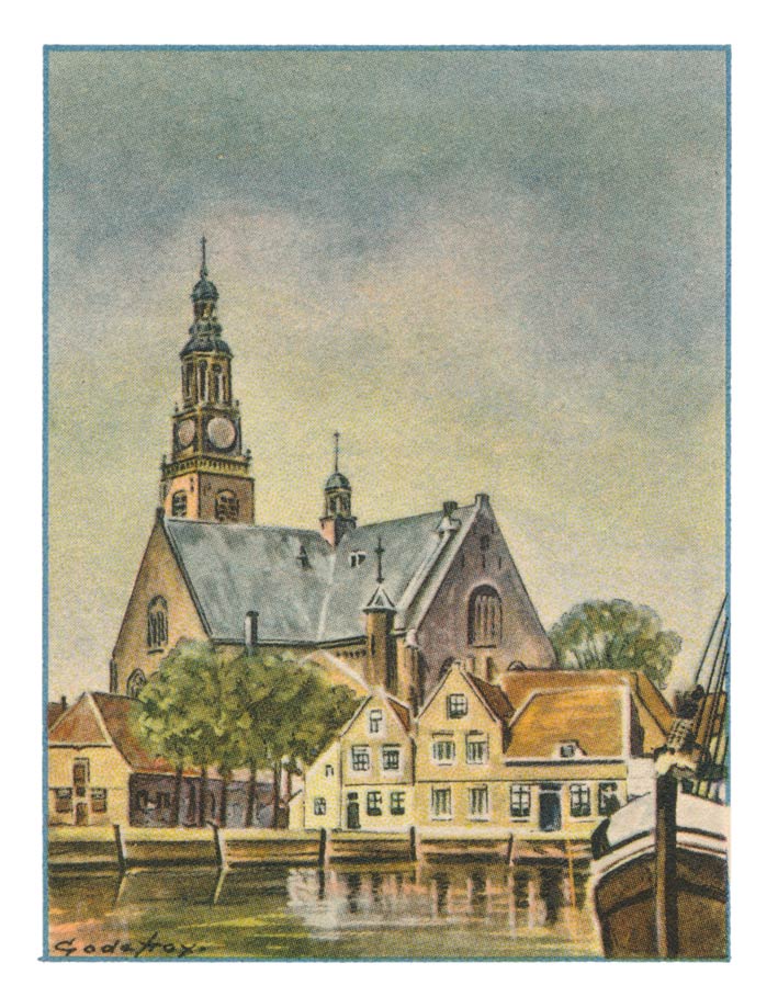 47. MAASSLUIS, Haven en Hervormde Kerk