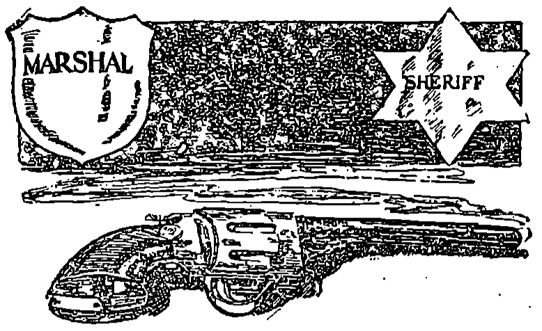 gun and badge