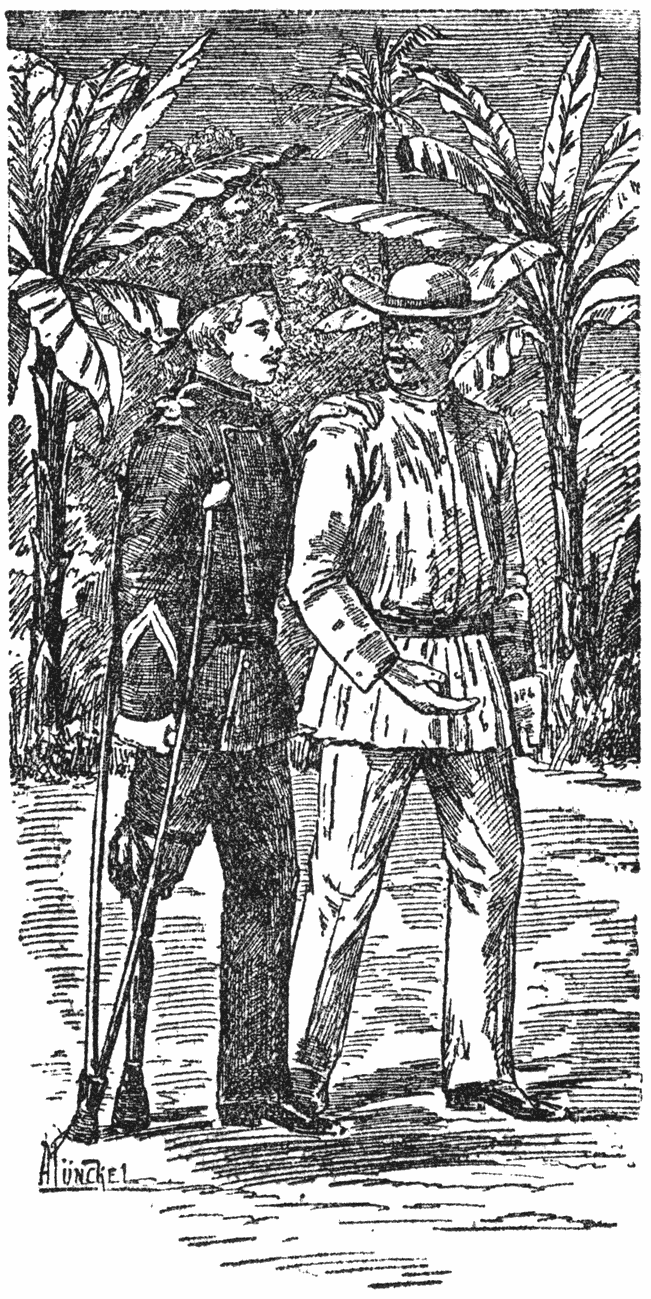 „Leun maar op mij, Rudolf,” sprak Leo.