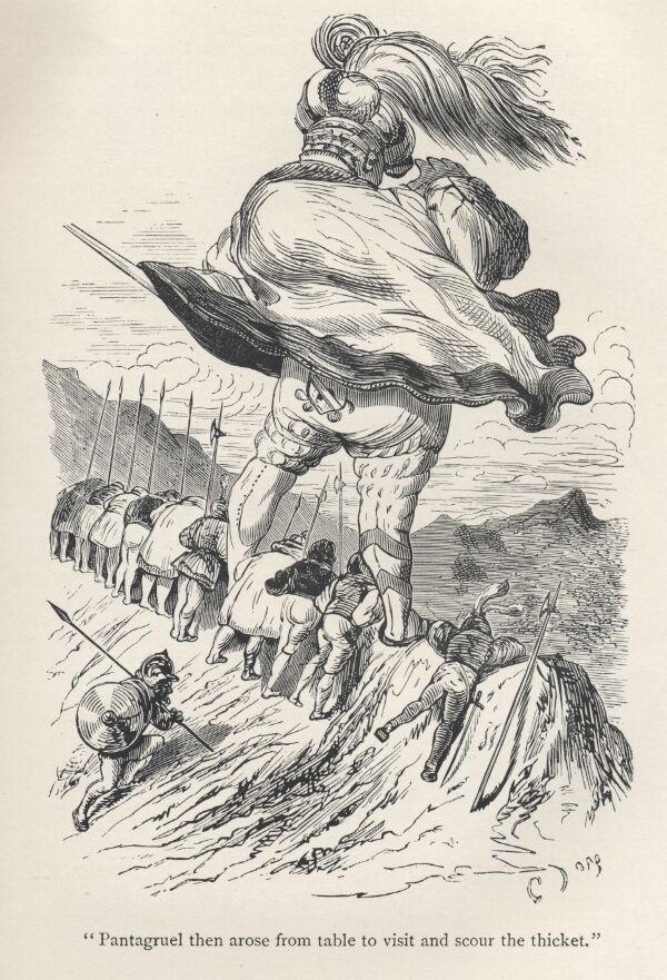 Pantagruel Arose to Scour the Thicket--4-36-474
